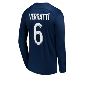 Paris Saint-Germain Marco Verratti #6 Hemmatröja 2022-23 Långa ärmar